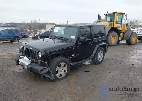 2008 Jeep Wrangler Sahara из США, поврежденный, VIN 1J4FA54178L521860